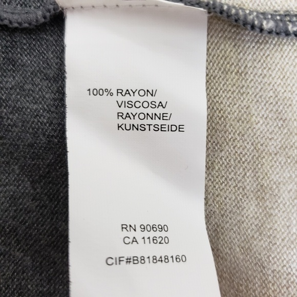 KENSIE cardigan with built-In infinity scarf - Picture 7 of 7